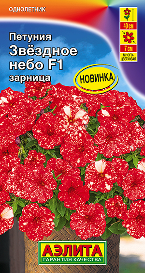 Петуния Звездное небо F1 зарница Петуния Звездное небо F1 зарница