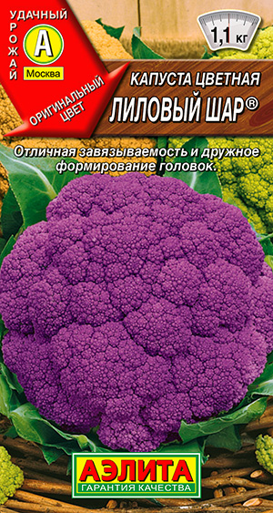 Капуста цветная Лиловый шар ® Капуста цветная Лиловый шар ®