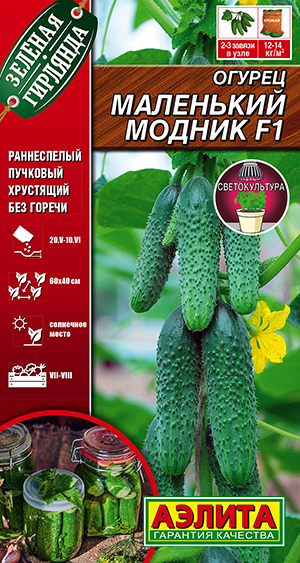 Огурец Маленький модник F1
