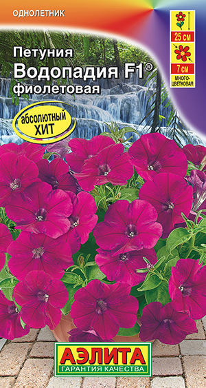 Петуния ВОДОПАДИЯ F1 фиолетовая Петуния ВОДОПАДИЯ F1 фиолетовая