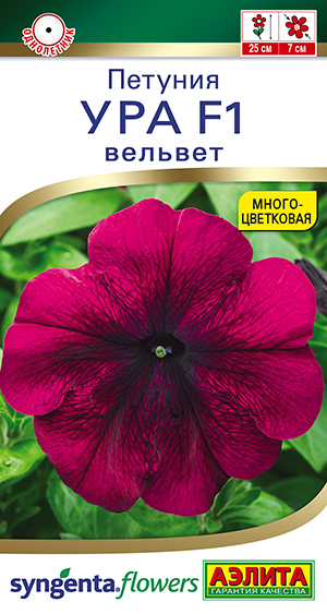 Петуния Ура F1 вельвет Петуния Ура F1 вельвет