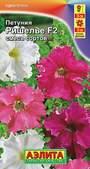 Петуния Ришелье F2 крупноцветковая, смесь сортов Петуния Ришелье F2 крупноцветковая, смесь сортов