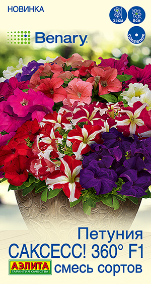 Петуния САКСЕСС! 360° F1, смесь сортов Петуния САКСЕСС! 360° F1, смесь сортов