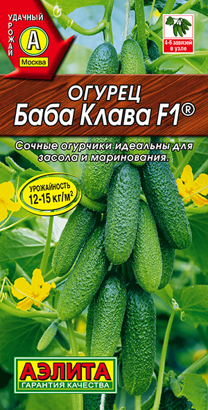 Огурец Баба Клава F1® Огурец Баба Клава F1®