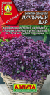 Базилик овощной Пурпурный шар Базилик овощной Пурпурный шар