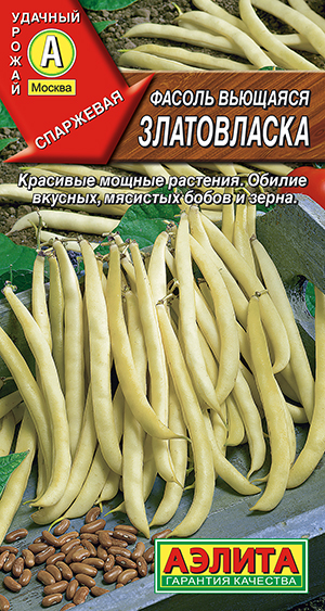 Фасоль вьющаяся Златовласка Фасоль вьющаяся Златовласка