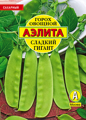 Горох овощной Сладкий гигант Горох овощной Сладкий гигант