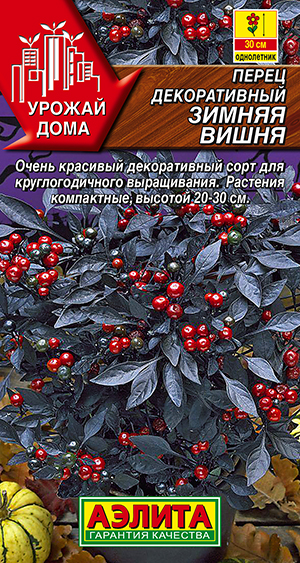Перец декоративный Зимняя вишня Перец декоративный Зимняя вишня