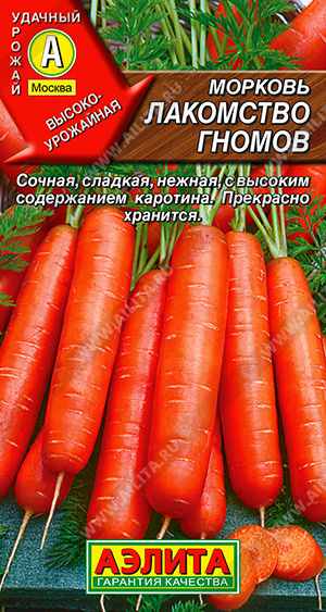 Морковь Лакомство гномов - фото