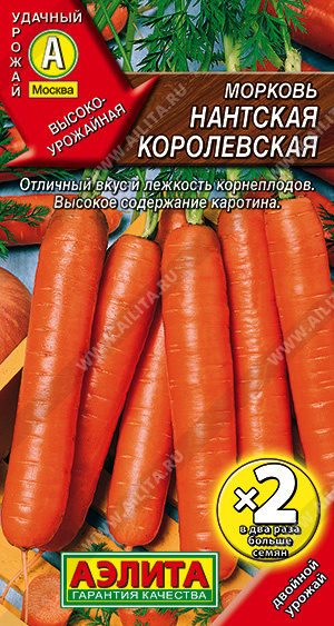 Морковь Нантская королевская - фото