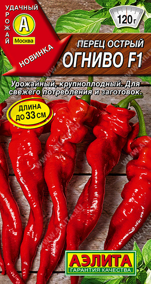 Перец острый Огниво F1 - фото Перец острый Огниво F1 - фото