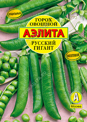 Горох овощной Русский гигант - фото