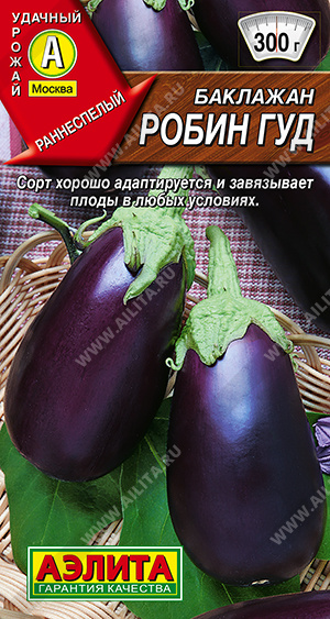 Баклажан Робин Гуд - фото Баклажан Робин Гуд - фото