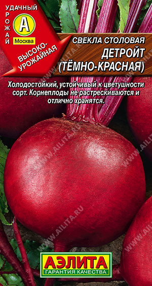 Свекла столовая Детройт (ТЁМНО-КРАСНАЯ) - фото Свекла столовая Детройт (ТЁМНО-КРАСНАЯ) - фото