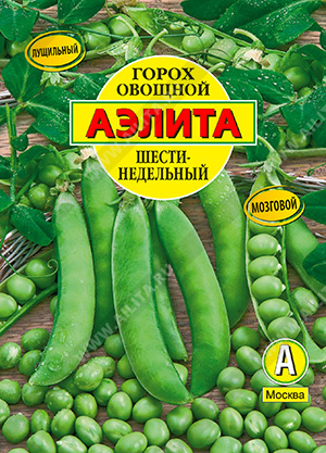 Горох овощной Шестинедельный - фото