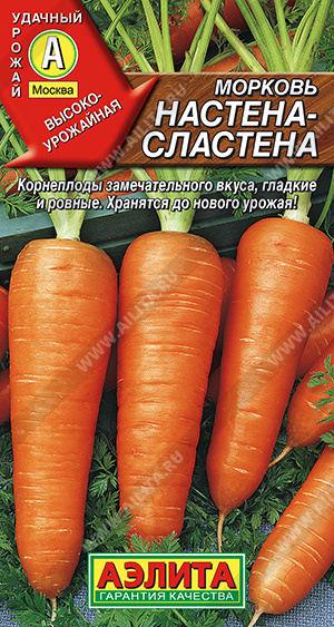 Морковь Настена-сластена - фото