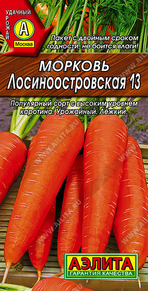 Морковь Лосиноостровская 13 - фото